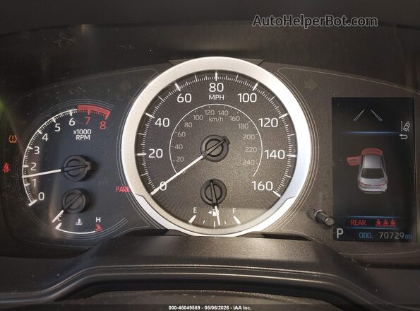 JTDEPMAE7MJ137763 2021 TOYOTA LL Silver Հետևի նստատեղերի տեսք