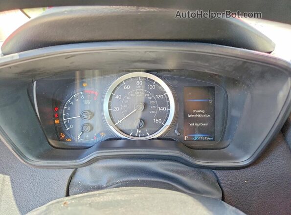 JTDEPMAE7MJ171959 2021 TOYOTA COROLLA Red ხელსაწყოთა პანელის ხედი