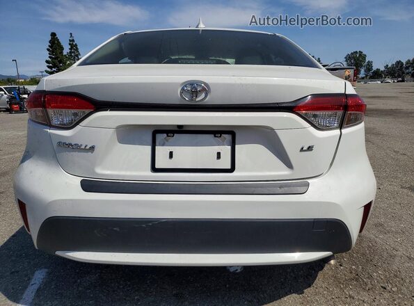JTDEPMAE7N3032159 2022 TOYOTA COROLLA White Вид ззаду