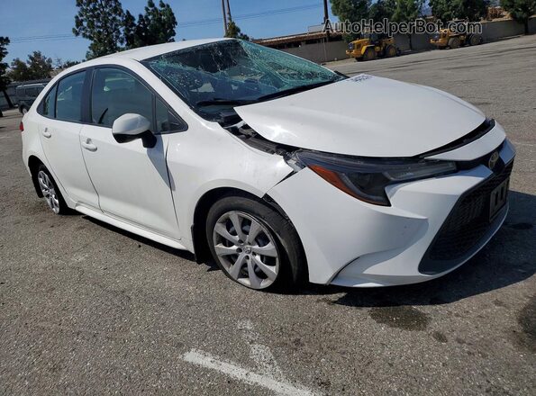 JTDEPMAE7N3032159 2022 TOYOTA COROLLA White Передня права чверть