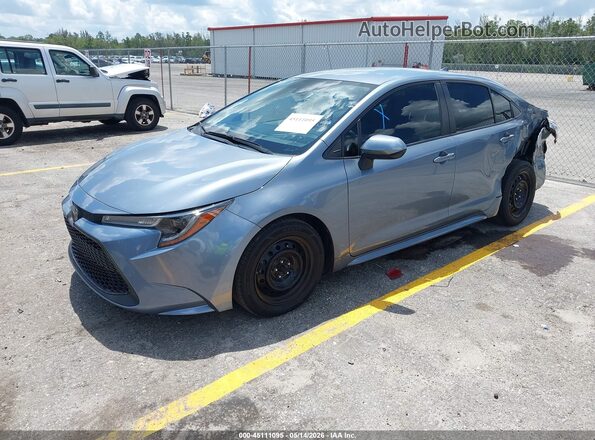 JTDEPMAE7NJ224189 2022 TOYOTA LL Light Blue Передняя левая четверть