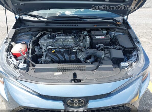 JTDEPMAE7NJ224189 2022 TOYOTA LL Light Blue Вид сзади