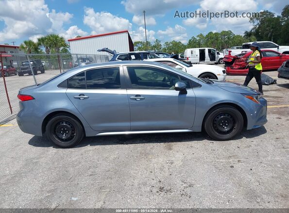 JTDEPMAE7NJ224189 2022 TOYOTA LL Light Blue Вид задней части салона