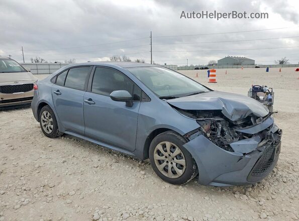 JTDEPMAE7NJ230333 2022 TOYOTA COROLLA Blue წინა მარჯვენა