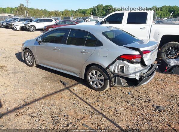 JTDEPMAE8N3024328 2022 TOYOTA COROLLA Silver Rear left