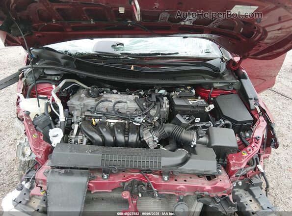 JTDEPMAE8NJ200693 2022 TOYOTA LL Red Вид ззаду