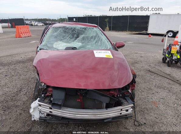JTDEPMAE8NJ200693 2022 TOYOTA LL Red Вид панелі приладів