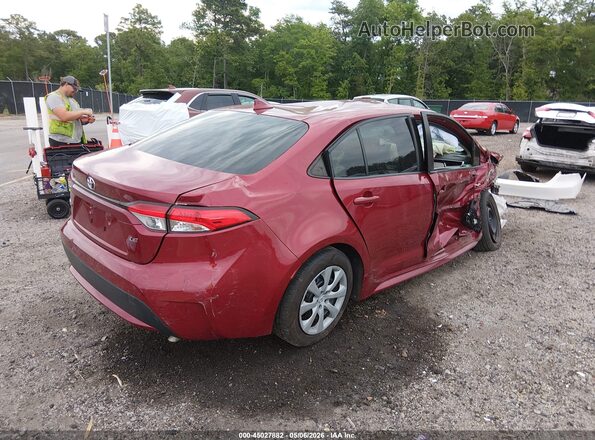 JTDEPMAE8NJ200693 2022 TOYOTA LL Red Задня права чверть