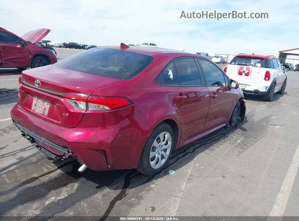 JTDEPMAE8NJ226503 2022 TOYOTA LL Red Rear right