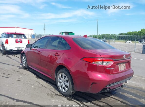 JTDEPMAE8NJ226503 2022 TOYOTA LL Red Rear left