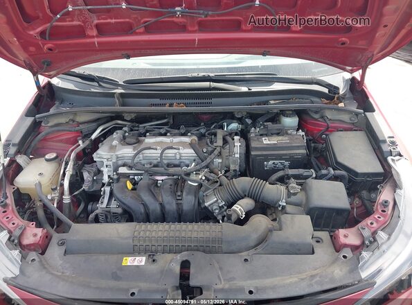 JTDEPMAE8NJ226503 2022 TOYOTA LL Red Rear view