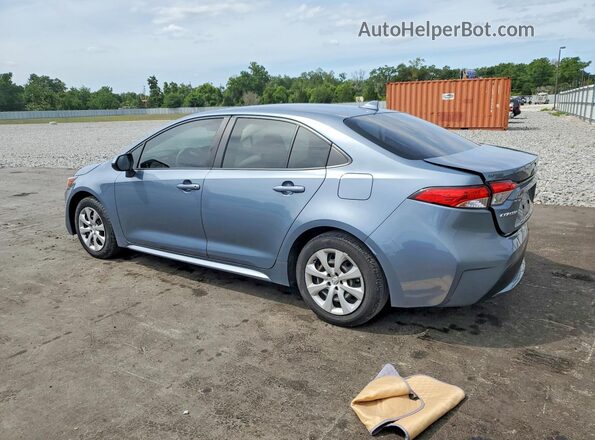 JTDEPMAE9N3006095 2022 TOYOTA COROLLA Blue Հետևի ձախ