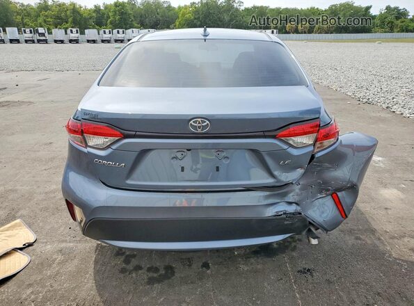 JTDEPMAE9N3006095 2022 TOYOTA COROLLA Blue Հետևի տեսք