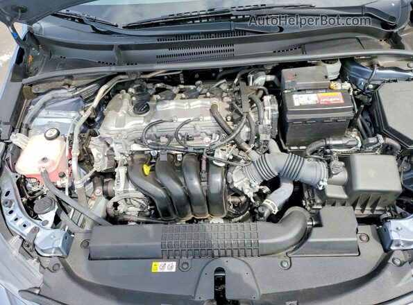 JTDEPMAE9N3006095 2022 TOYOTA COROLLA Blue Սալոնի հետևի տեսք