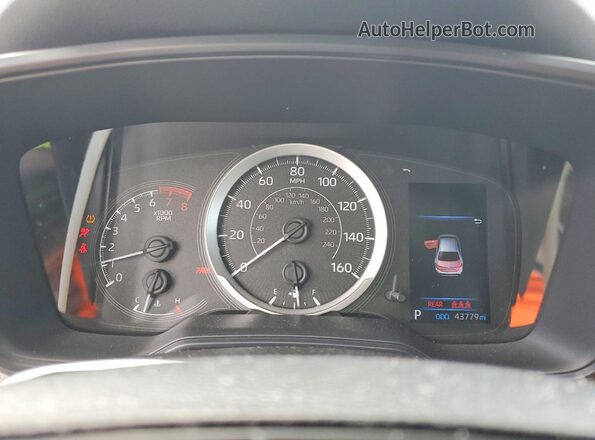 JTDEPMAE9N3006095 2022 TOYOTA COROLLA Blue Սարքավորումների վահանակի տեսք