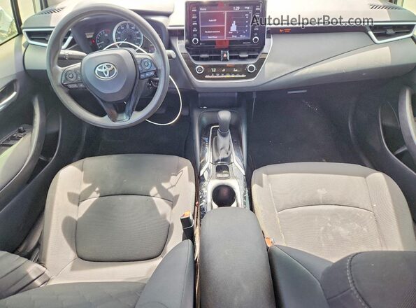 JTDEPMAEXMJ146599 2021 TOYOTA COROLLA Silver Widok deski rozdzielczej