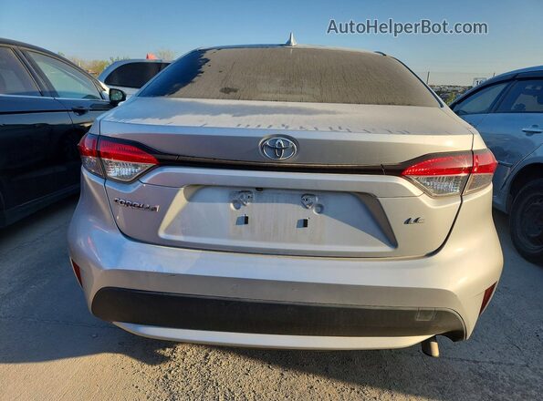 JTDEPMAEXMJ146599 2021 TOYOTA COROLLA Silver Widok z tyłu