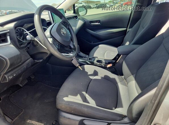 JTDEPMAEXMJ146599 2021 TOYOTA COROLLA Silver Widok wnętrza z przodu