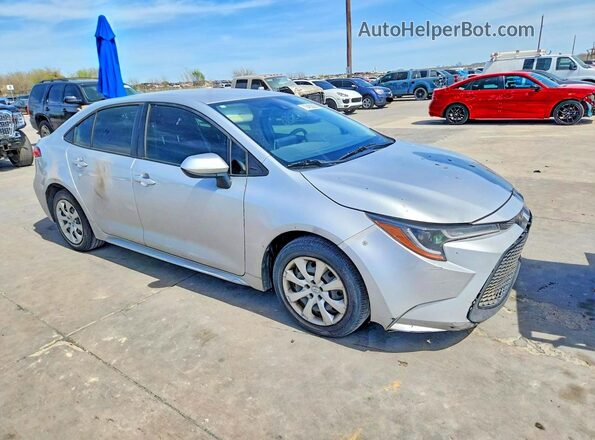 JTDEPMAEXMJ146599 2021 TOYOTA COROLLA Silver Przód prawy