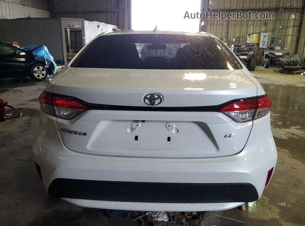 JTDEPMAEXN3024511 2022 TOYOTA COROLLA White Հետևի տեսք