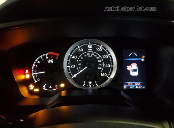 JTDEPMAEXN3024511 2022 TOYOTA COROLLA White Սարքավորումների վահանակի տեսք