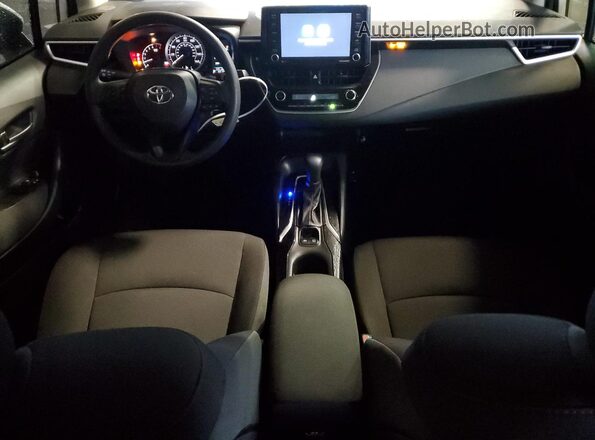 JTDEPMAEXN3024511 2022 TOYOTA COROLLA White Առջևի վահանակի տեսք