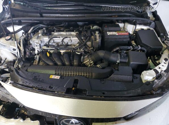 JTDEPMAEXN3024511 2022 TOYOTA COROLLA White Սալոնի հետևի տեսք