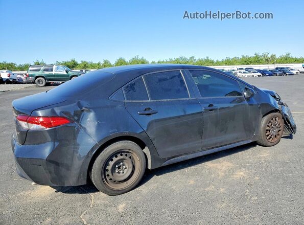 JTDEPRAE0LJ078373 2020 TOYOTA COROLLA Black უკანა მარჯვენა