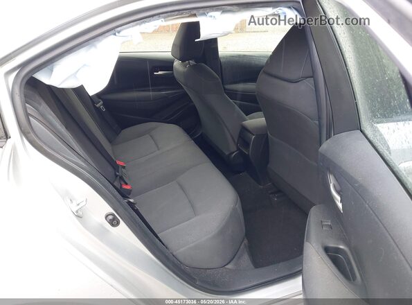 JTDEPRAE1LJ037041 2020 TOYOTA COROLLA Silver VIN კოდის სტიკერის ხედი