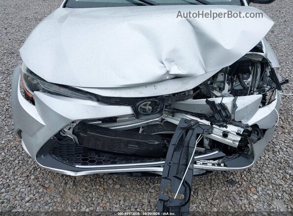 JTDEPRAE1LJ037041 2020 TOYOTA COROLLA Silver უკანა სალონის ხედი