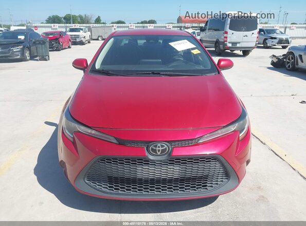 JTDEPRAE2LJ033662 2020 TOYOTA LL Red 