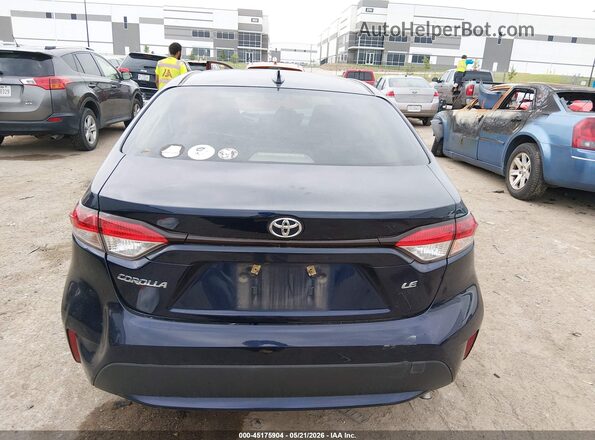 JTDEPRAE2LJ113303 2020 TOYOTA COROLLA Dark Blue 