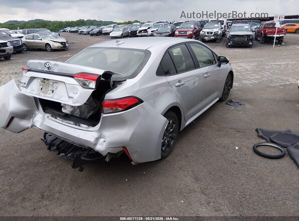 JTDEPRAE3LJ079811 2020 TOYOTA COROLLA Silver 