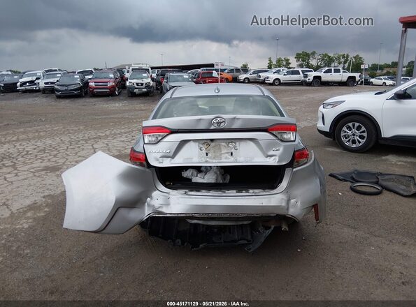 JTDEPRAE3LJ079811 2020 TOYOTA COROLLA Silver 