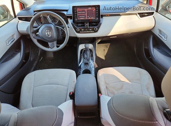 JTDEPRAE3LJ104870 2020 TOYOTA COROLLA Red 