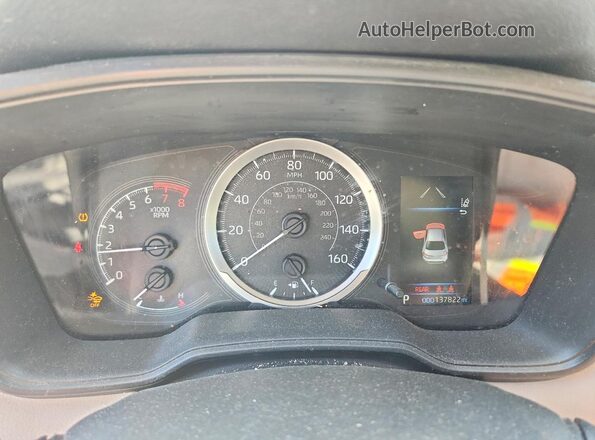 JTDEPRAE4LJ018922 2020 TOYOTA COROLLA Silver Սարքավորումների վահանակի տեսք