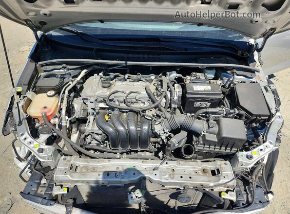 JTDEPRAE4LJ018922 2020 TOYOTA COROLLA Silver Սալոնի հետևի տեսք