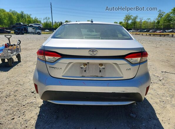 JTDEPRAE4LJ018922 2020 TOYOTA COROLLA Silver Հետևի տեսք