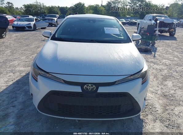 JTDEPRAE4LJ031511 2020 TOYOTA LL White Vista del cuadro de instrumentos