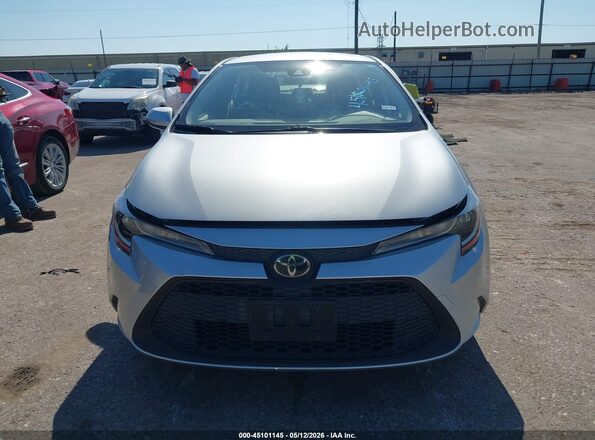 JTDEPRAE4LJ034683 2020 TOYOTA LL Silver Widok zestawu wskaźników