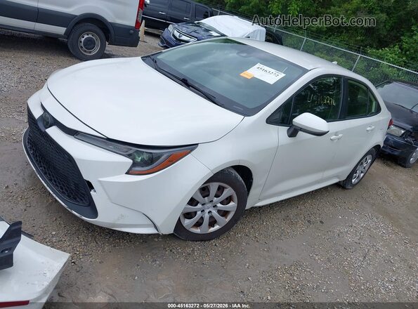 JTDEPRAE4LJ056540 2020 TOYOTA COROLLA Белый Передняя левая четверть