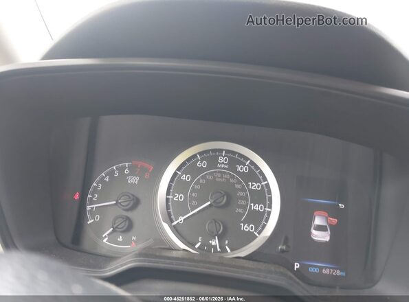 JTDEPRAE5LJ010375 2020 TOYOTA COROLLA Black Հետևի նստատեղերի տեսք