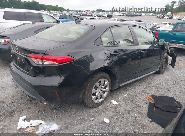 JTDEPRAE5LJ010375 2020 TOYOTA COROLLA Black Հետևի աջ