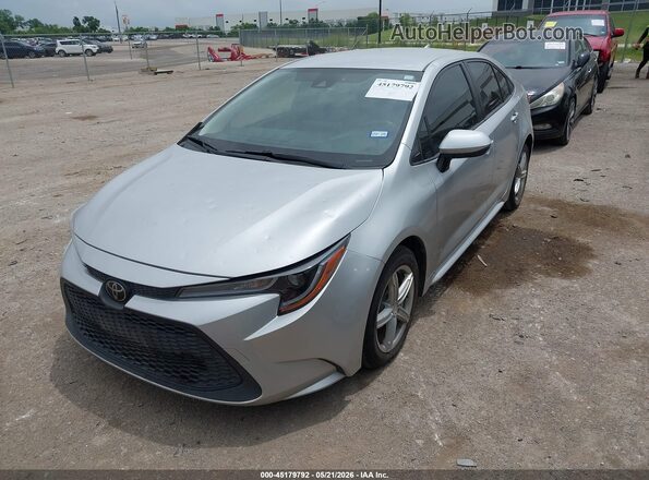 JTDEPRAE5LJ061939 2020 TOYOTA COROLLA Silver Առջևի ձախ երեք քառորդ տեսարան