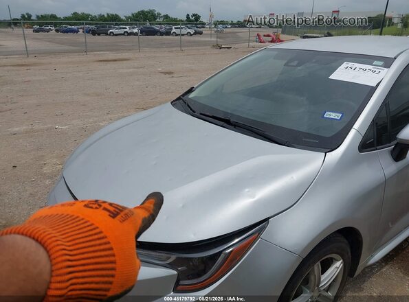 JTDEPRAE5LJ061939 2020 TOYOTA COROLLA Silver Դիմացի տեսք