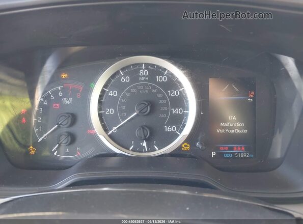 JTDEPRAE5LJ073301 2020 TOYOTA LL Белый Вид задних сидений