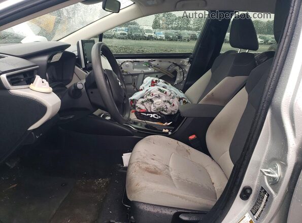 JTDEPRAE6LJ071444 2020 TOYOTA LL Silver Front interior view