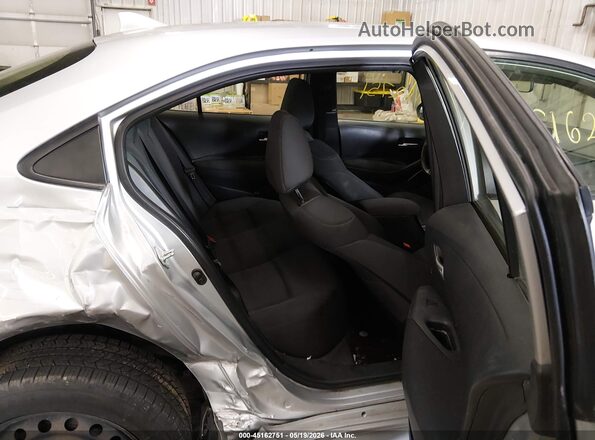 JTDEPRAE7LJ029199 2020 TOYOTA COROLLA Silver Widok naklejki z numerem VIN