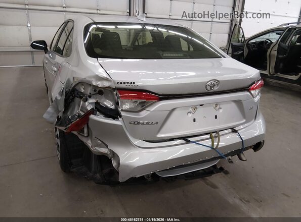 JTDEPRAE7LJ029199 2020 TOYOTA COROLLA Silver Widok z przodu