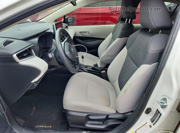 JTDEPRAE7LJ041918 2020 TOYOTA COROLLA White Вид салону спереду